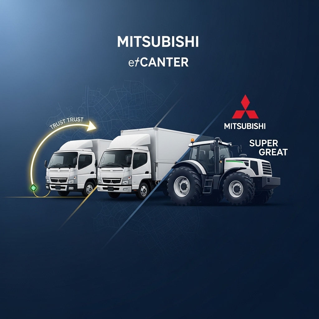 미쓰비시 상용차 완전정복: FUSO 역사·라인업·e캔터 전기화